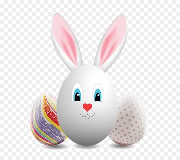 Domestic rabbit Easter Bunny Easter egg - Easter Day Rabbit Eggs 