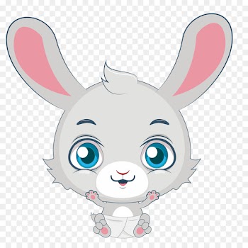 Domestic rabbit Easter Bunny Hare Bugs Bunny - Vector Bunny 