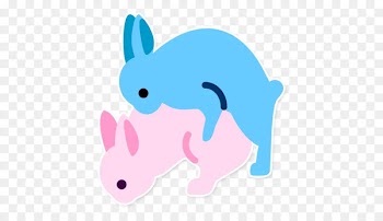 Domestic rabbit Emoticon Emoji Smiley WhatsApp - Emoji 
