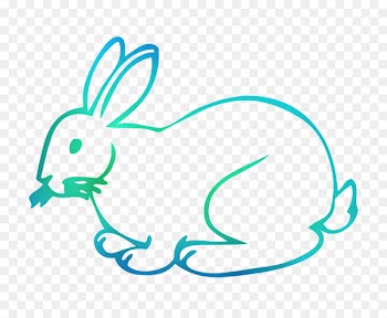 Domestic rabbit Hare Clip art Cartoon Product -  
