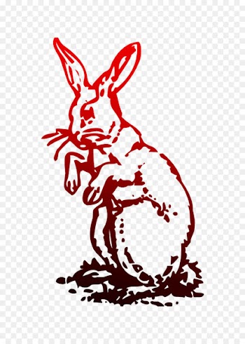 Domestic rabbit Hare Clip art Character Pattern -  