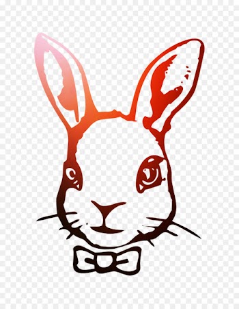 Domestic rabbit Hare Easter Bunny Illustration Clip art -  