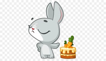 Domestic rabbit Sticker Telegram Clip art Boo the Bunny - Energizer bunny 
