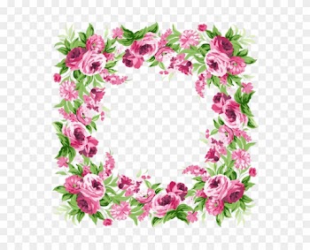 Don't Forget To Make Your Mark - Flower Border Png Transparent
