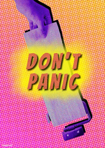 Don't panic stop hoarding toilet tissue during the coronavirus out.. | Free  illustration - 2315956