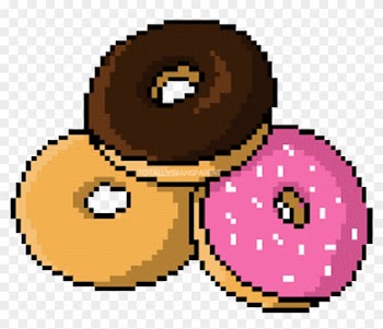 Dona Donut Pink Tumblr Cute Food Png Transparent Transp - Animated Food Transparent
