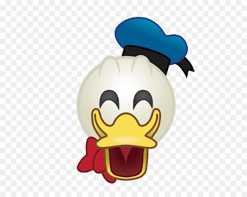 Donald Duck Emoji Rubber duck Emoticon - duck 
