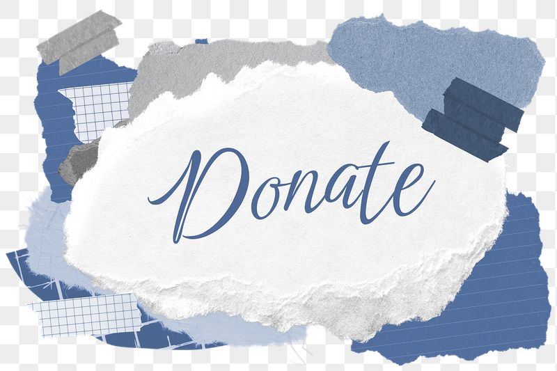 Donate png word sticker typography, | Free PNG - rawpixel