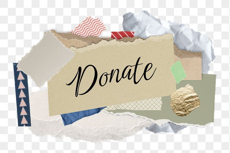 Donate png word sticker typography, | Free PNG - rawpixel