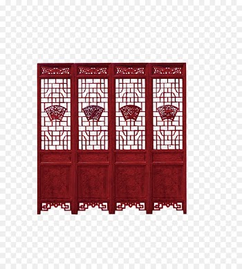Dongyang Folding screen Wood Furniture u4e1cu9633u6728u96d5 - Retro door 