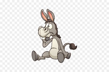Donkey Cartoon Drawing - donkey 