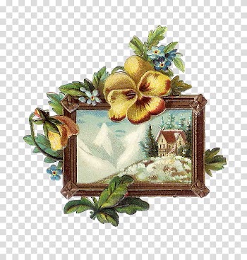 Dont Forget Love s, brown frame transparent background PNG clipart