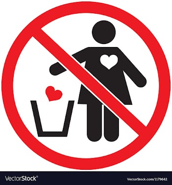  					Dont Love concept vector image														