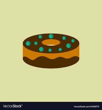 Donut icon vector image