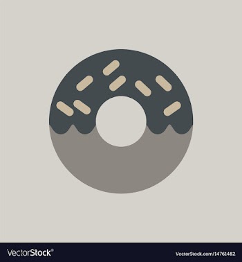 Donut icon vector image