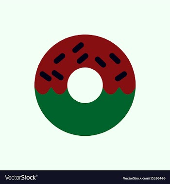Donut icon vector image