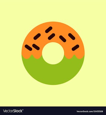Donut icon vector image