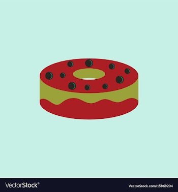 Donut icon vector image