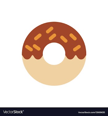 Donut icon vector image