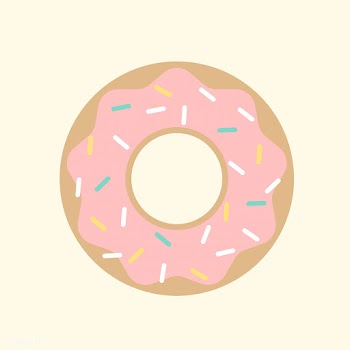 Donut pastel cute | Free stock vector - 251122