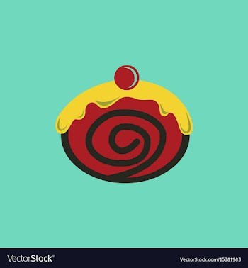 Donut vector image
