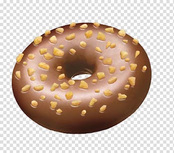Donuts Bagel Food Chocolate Bakery, chocolate donuts transparent background PNG clipart