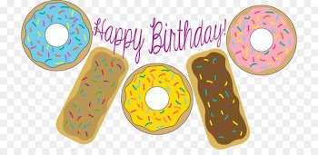 Donuts Birthday Clip art Party Coffee and doughnuts - birthday 