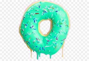 Donuts Frosting & Icing Clip art Cream Image - mint green donuts 