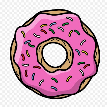 Donuts Homer Simpson Frosting & Icing Coffee and doughnuts Cartoon - unicorn Donut 