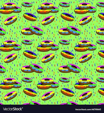 donuts lgbt seamless pattern background