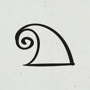Doodle bohemian wave symbol vector illustration