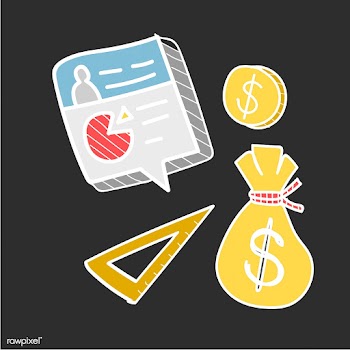 Doodle collection of finance plan | Free stock vector - 24481