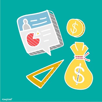 Doodle collection of finance plan | Free stock vector - 24596