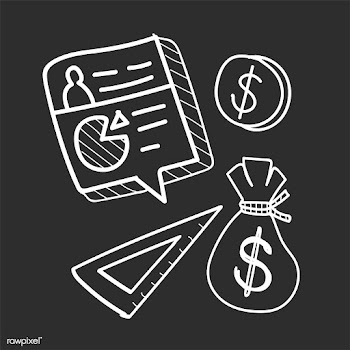 Doodle collection of finance plan | Free stock vector - 24607