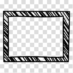 Doodle de marco de línea punteada - Descargar PNG/SVG transparente