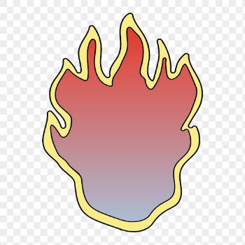 Doodle fire png sticker, transparent | Free PNG Sticker - rawpixel