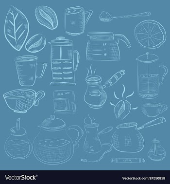Doodle hand drawn pattern sketches isolated on vector image