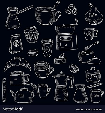 Doodle hand drawn pattern sketches isolated on vector image
