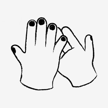 Doodle hands sticker, simple psd | Free PSD Illustration - rawpixel