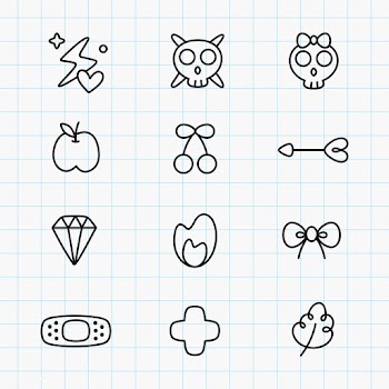 Doodle icon set | Free stock vector - 892997