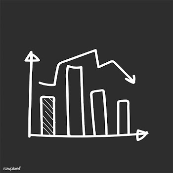 Doodle of business analysis graph | Free stock vector - 24485