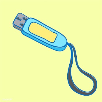 Doodle of flash drive vector icon | Free stock vector - 24549