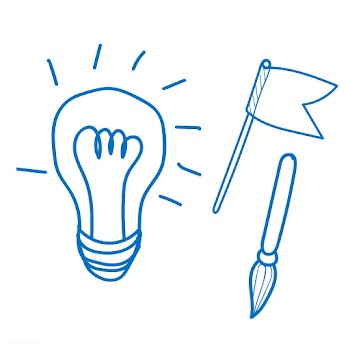 Doodle of lightbulb icon | Free stock vector - 24570