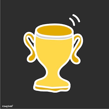 Doodle of trophy | Free stock vector - 24578