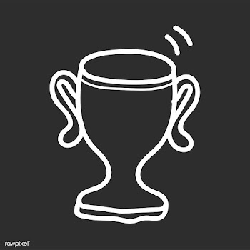 Doodle of trophy | Free stock vector - 24594