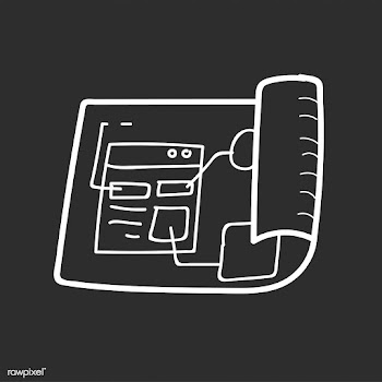 Doodle of website template layout | Free stock vector - 24484