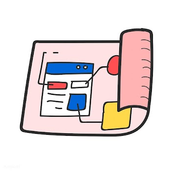 Doodle of website template layout | Free stock vector - 24491