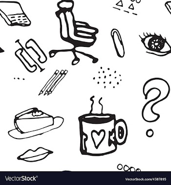Doodle Seamless Pattern vector image