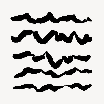 Doodle squiggle collage element, drawing | Free Photo - rawpixel