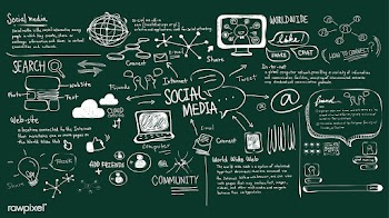 Doodle tech art | Free stock vector - 396478